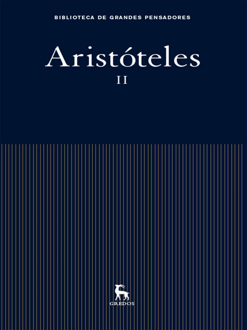 Title details for Aristóteles II by Aristóteles - Available